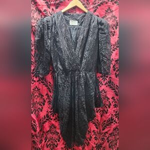 Elegant Black Midi Dress